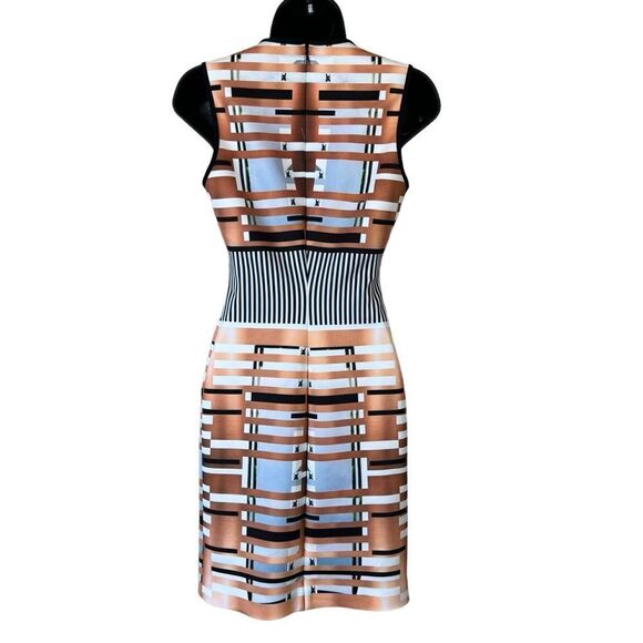 Clover Canyon Digital Print Fitted Scuba Dress - Picture 12 of 12